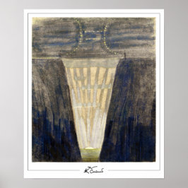 Póster Mikalojus Konstantinas Ciurlionis Zedign Art Post.