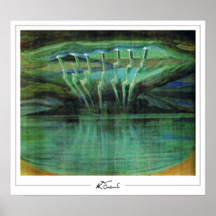 Póster Mikalojus Konstantinas Ciurlionis Zedign Art Post.