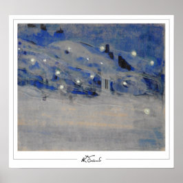 Póster Mikalojus Konstantinas Ciurlionis Zedign Art Post.