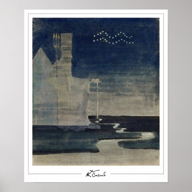 Póster Mikalojus Konstantinas Ciurlionis Zedign Art Post. (Frente)