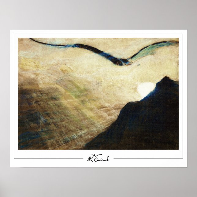 Póster Mikalojus Konstantinas Ciurlionis Zedign Art Post. (Frente)