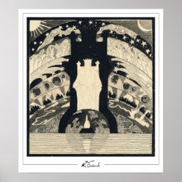 Póster Mikalojus Konstantinas Ciurlionis Zedign Art Post.