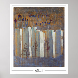 Póster Mikalojus Konstantinas Ciurlionis Zedign Art Post.
