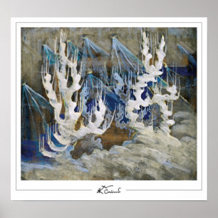 Póster Mikalojus Konstantinas Ciurlionis Zedign Art Post.
