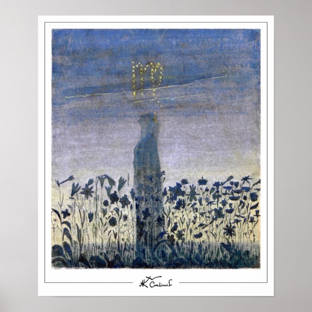 Póster Mikalojus Konstantinas Ciurlionis Zedign Art Post. (Frente)