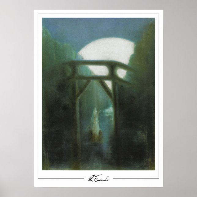 Póster Mikalojus Konstantinas Ciurlionis Zedign Art Post. (Frente)