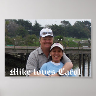 Póster Mike ama a Carol