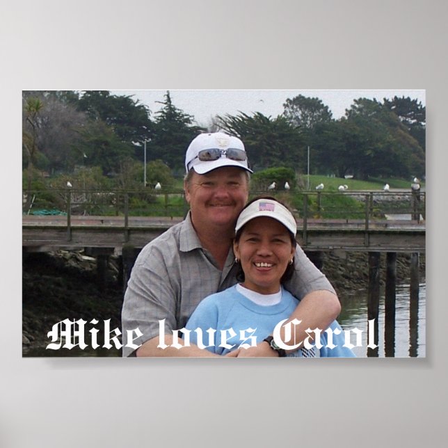 Póster Mike ama a Carol (Frente)