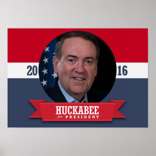 PÓSTER MIKE HUCKABEE 2016