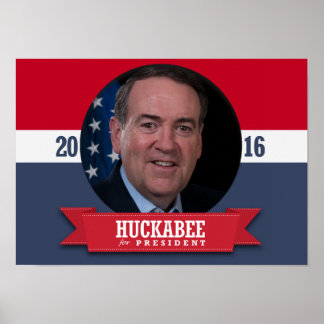PÓSTER MIKE HUCKABEE 2016