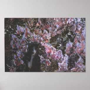 Póster Mikhail Vrubel- las lilas