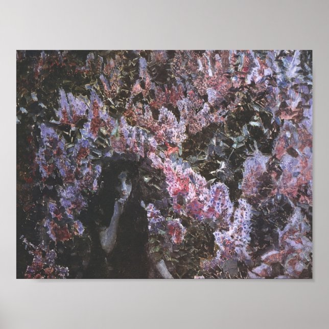 Póster Mikhail Vrubel- The Lilacs (Frente)