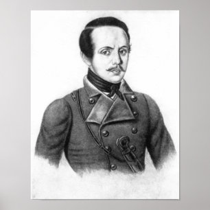 Póster Mikhail Yuryevich Lermontov