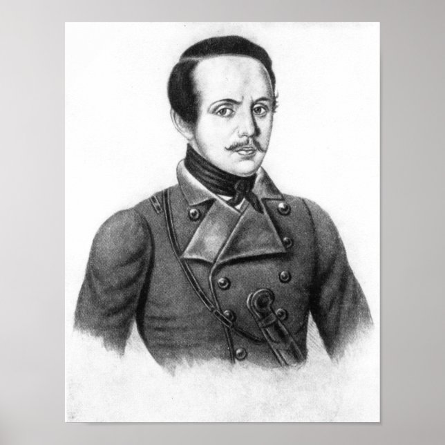 Póster Mikhail Yuryevich Lermontov (Frente)