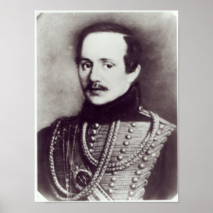 Póster Mikhail Yuryevich Lermontov