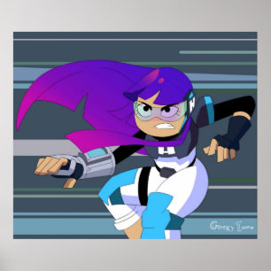 Póster Miko Kubota Glitch Techs