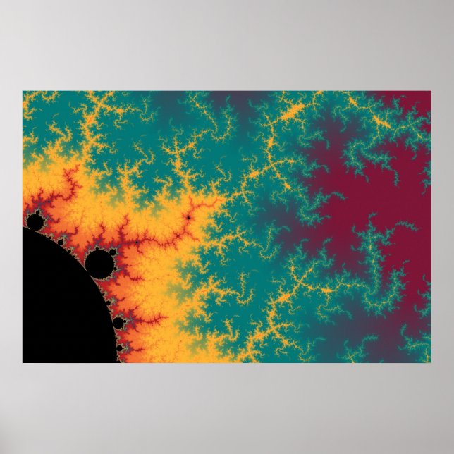 Póster Mil millones al azar 016 (Frente)