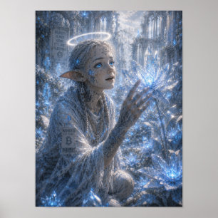 Póster Milagro / Ángel / Jardín de Cristal