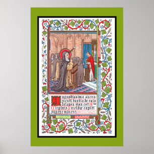 Póster Milagro de Beata Imelda Lambertini (VVP 010) Póste