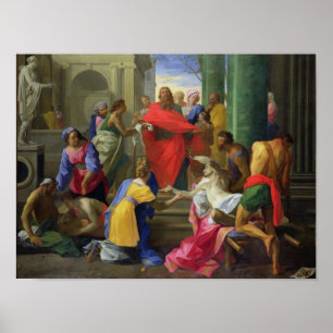 Póster Milagros de San Pablo en Ephesus, 1693