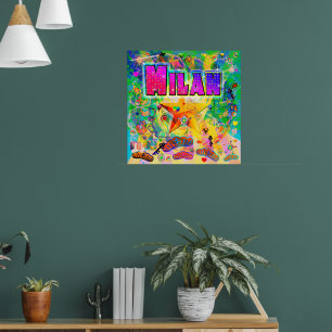 Póster Milan Epoch Hour Poster