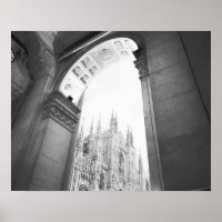 Milán Italia, Galleria Vista del Duomo