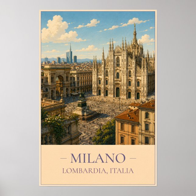 Póster Milano (Frente)
