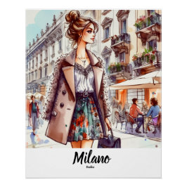 Póster Milano