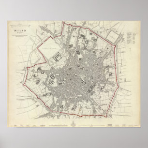 Póster Milano Milano