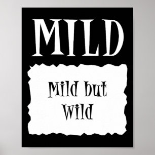 Póster MILD - Paquete caliente Costume de taco de Hallowe