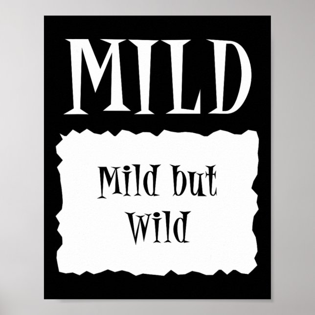 Póster MILD - Paquete caliente Costume de taco de Hallowe (Frente)