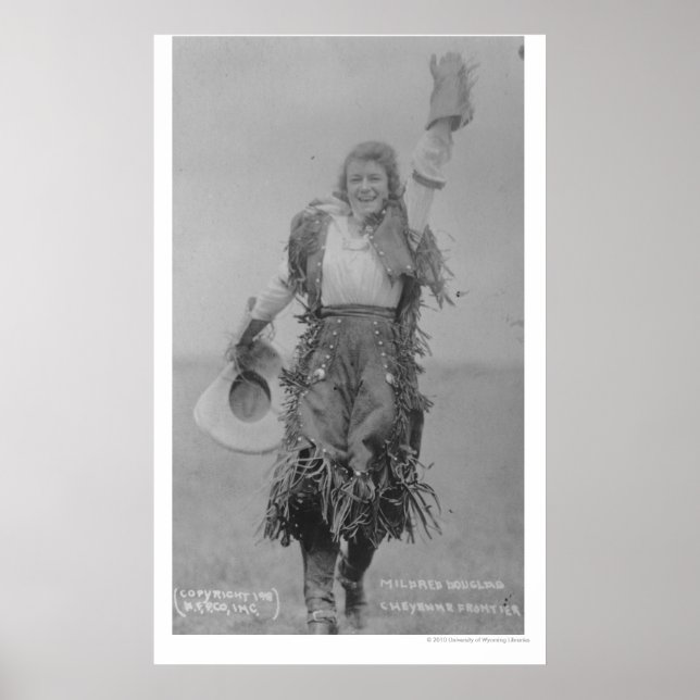 Póster Mildred Douglas. (Frente)