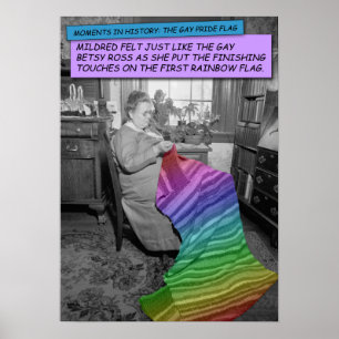 Póster Mildred, la chica gay Betsy Ross