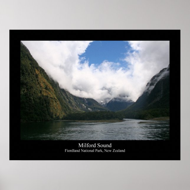 Póster Milford Sound 6 Poster (Frente)