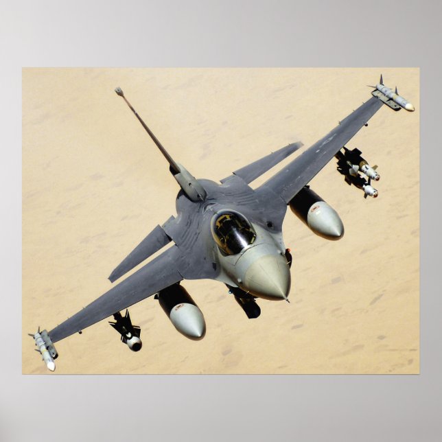 Póster Military Jet Plane Poster (Frente)