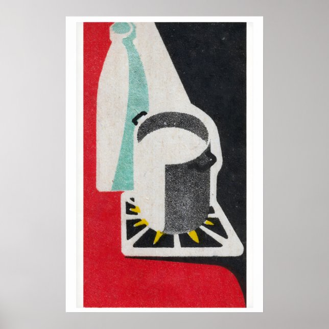 Póster Milk Pot - Matchbox Print - Aesthetic Wall Art (Frente)
