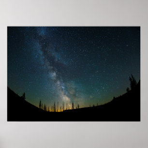 Póster Milkyway en la noche