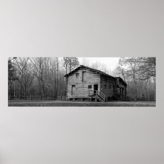 Póster Mill en el New Salem de Lincoln, Illinois