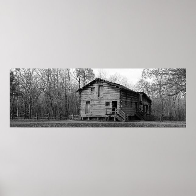 Póster Mill en el New Salem de Lincoln, Illinois (Frente)