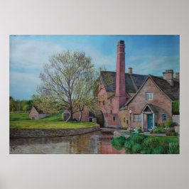 Póster Mill en Stow on the World