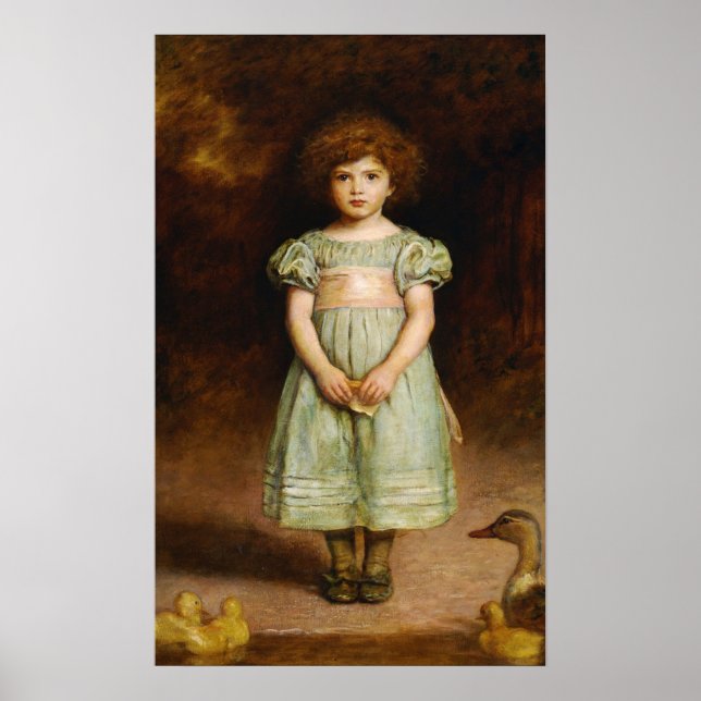 Póster Millais - Ducklings (Frente)