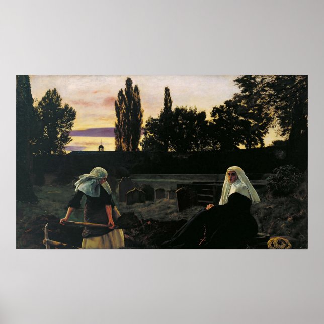 Póster Millais - El Valle Del Reposo (Frente)