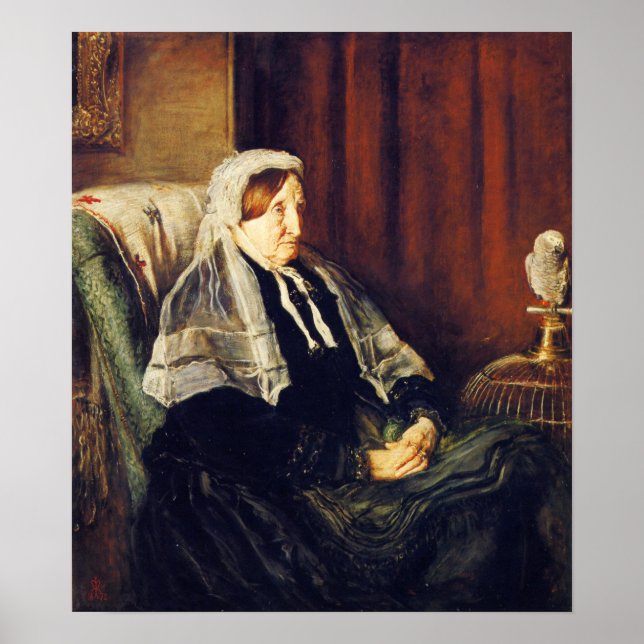 Póster Millais - Isabella Heugh 1872 (Frente)