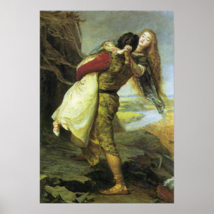Póster Millais - La Corona De Amor, 1875