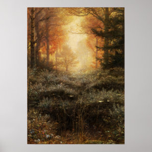 Póster Millais - Muebles de flor
