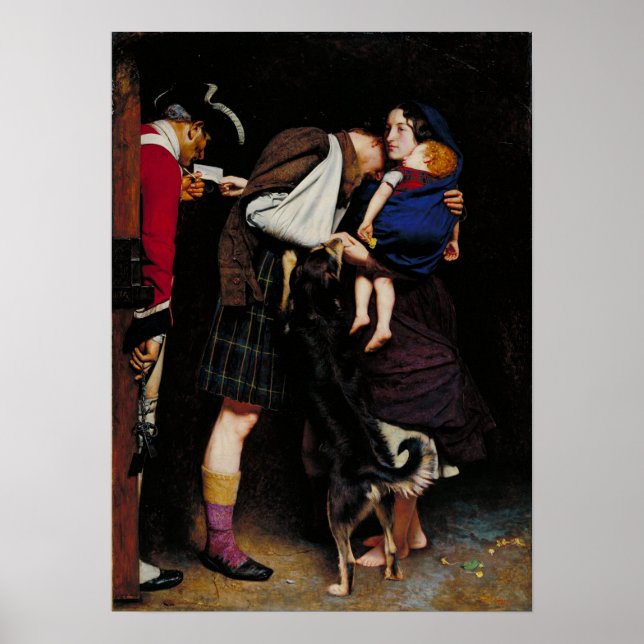 Póster Millais - The Order Of Release 1746 (Frente)