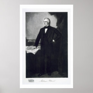 Póster Millard Fillmore, 13° Presidente de los Estados Un