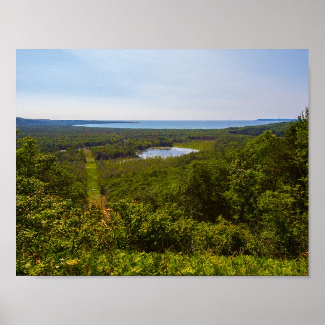 Póster Miller Hill Lookout, Sleeping Bear Dunes NL (Frente)
