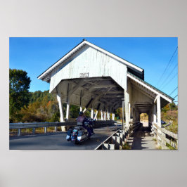 Póster Miller's Run Covered Bridge, Lyndon, Vermont