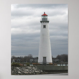 Póster Milliken State Harbor Lighthouse